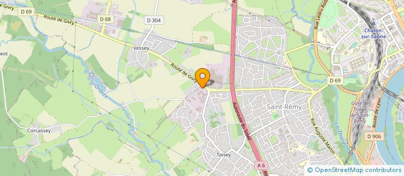 localisation de l'entreprise SCI AUTEN à SAINT-REMY