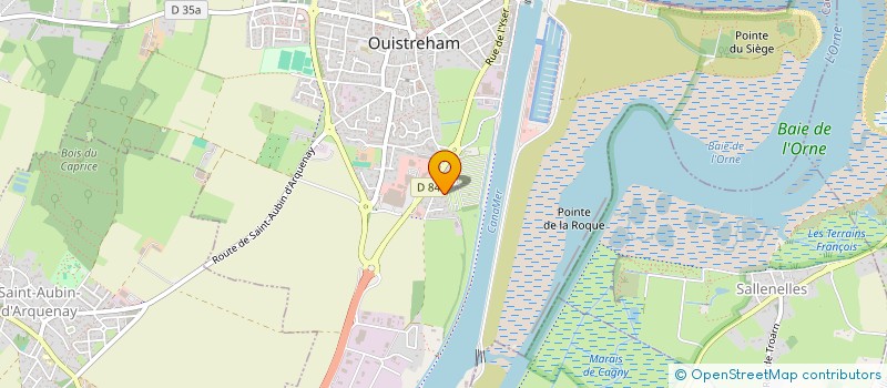 localisation de l'entreprise SCI AUTEUIL  OUISTREHAM