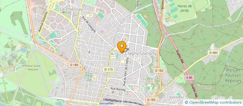 localisation de l'entreprise SCI AUTEUIL PATURES à VERSAILLES