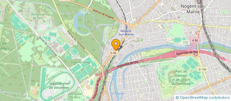 localisation de l'entreprise SCI AUTEUIL VICTOIRES  NOGENT-SUR-MARNE