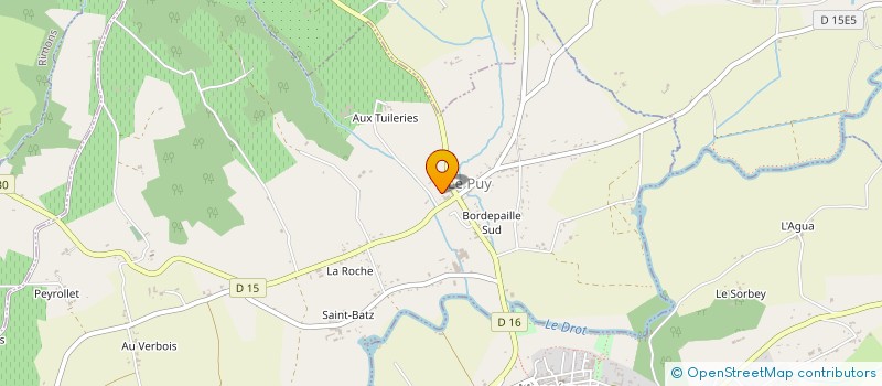 localisation de l'entreprise SCI AUTHENTIC FUSION  LE PUY