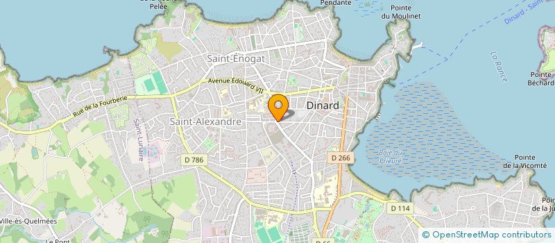 localisation de l'entreprise SCI AUTHENTICITY  DINARD