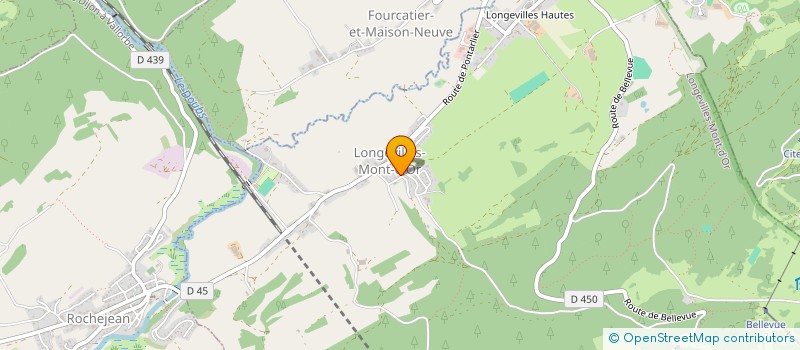 localisation de l'entreprise SCI AUTHIER-LEVAUFRE  LONGEVILLES-MONT-D'OR