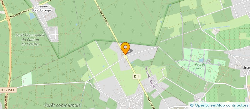 localisation de l'entreprise SCI AUTO-CLAUDE  LE TAILLAN-MEDOC