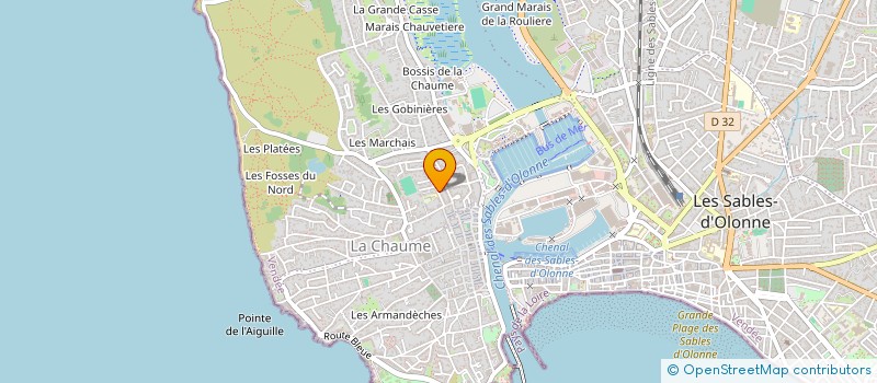 localisation de l'entreprise SCI AUTO FLOREL 66 à LES SABLES D'OLONNE