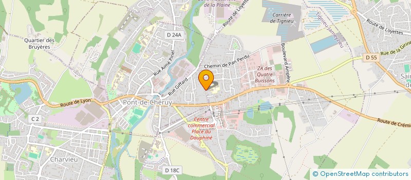 localisation de l'entreprise SCI AUTO SPORT  VILLETTE-D'ANTHON