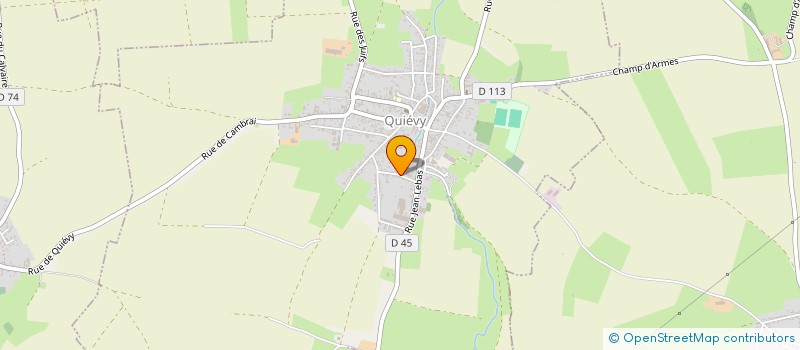 localisation de l'entreprise SCI AUTOFLOR  QUIEVY