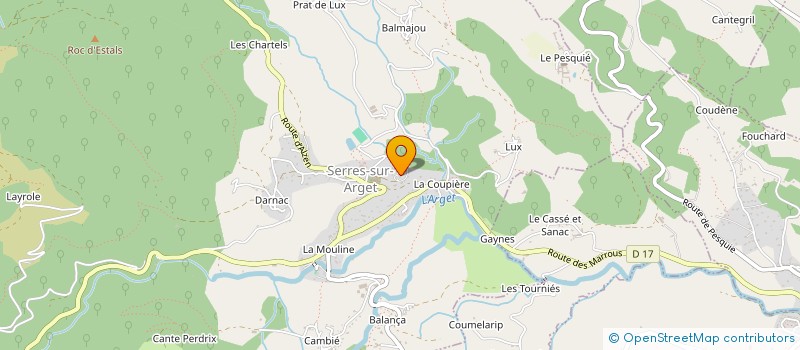 localisation de l'entreprise SCI AUTOMATED TIMBER FOREST PROCESS à SERRES-SUR-ARGET