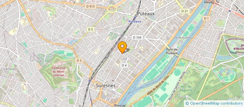 localisation de l'entreprise SCI AUTOMNALIS à SURESNES