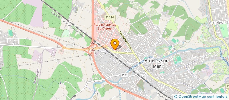 localisation de l'entreprise SCI AUTONES FILS  ARGELES-SUR-MER
