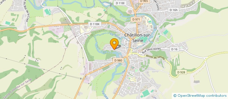 localisation de l'entreprise SCI AUTRIMDUR  CHATILLON-SUR-SEINE
