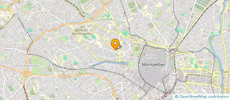 localisation de l'entreprise SCI AUTY à MONTPELLIER