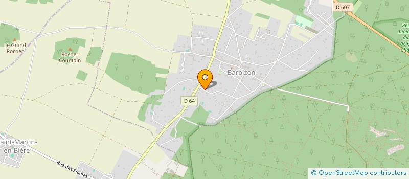 localisation de l'entreprise SCI AUVALE à BARBIZON