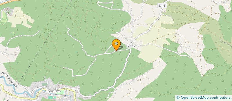 localisation de l'entreprise SCI AUVERGNE  JOUQUES