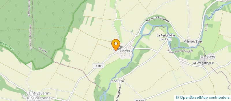 localisation de l'entreprise SCI AUVERT  LE VERT