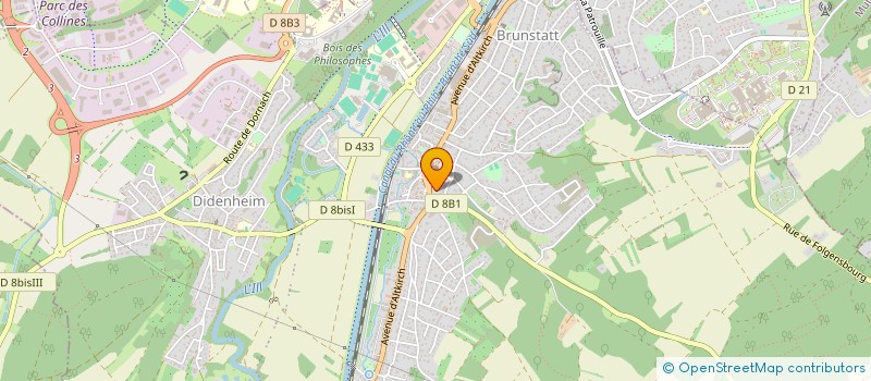 localisation de l'entreprise SCI AUX AMIS DE GEORGES  CARSPACH