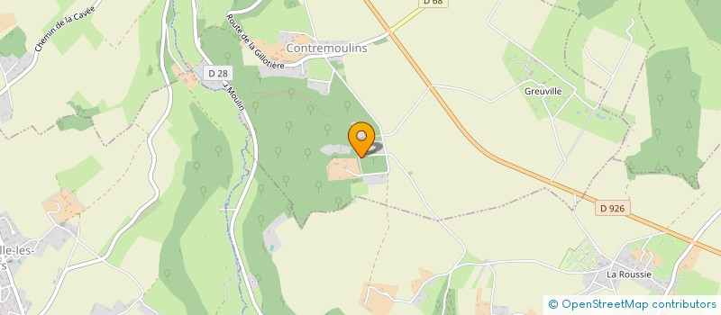 localisation de l'entreprise SCI AUX ECURIES DU CHATEAU  CONTREMOULINS