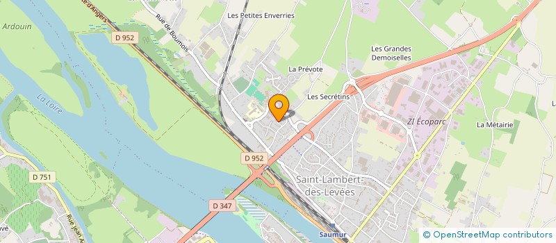 localisation de l'entreprise SCI AUX MOINES  DISTRE