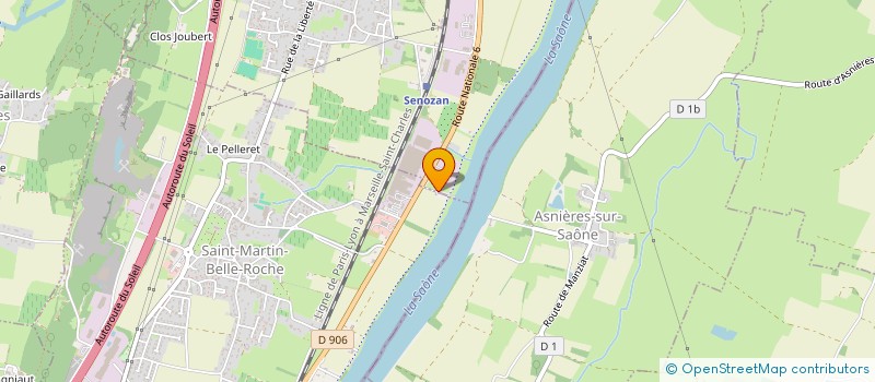 localisation de l'entreprise SCI AUX ORNIERES  SAINT-ALBAIN