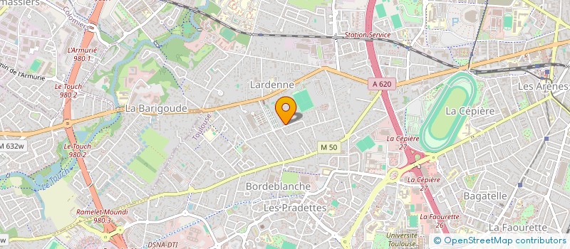 localisation de l'entreprise SCI AUX OURSONS à TOULOUSE