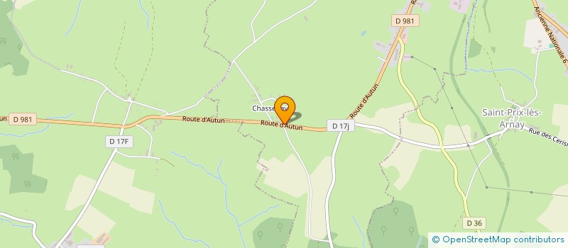 localisation de l'entreprise SCI AUX TROIS TOURELLES  ARNAY-LE-DUC