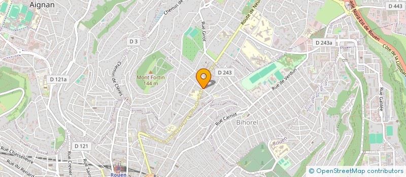 localisation de l'entreprise SCI AUX VIPERES D'OR  BIHOREL