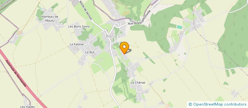 localisation de l'entreprise SCI AUXAL  BLARU