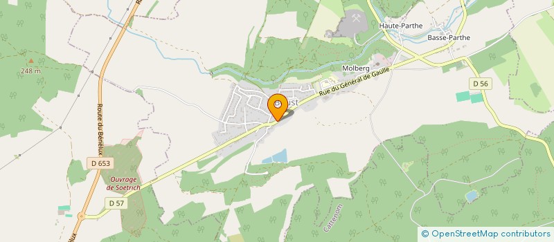 localisation de l'entreprise SCI AUXAN  BOUST