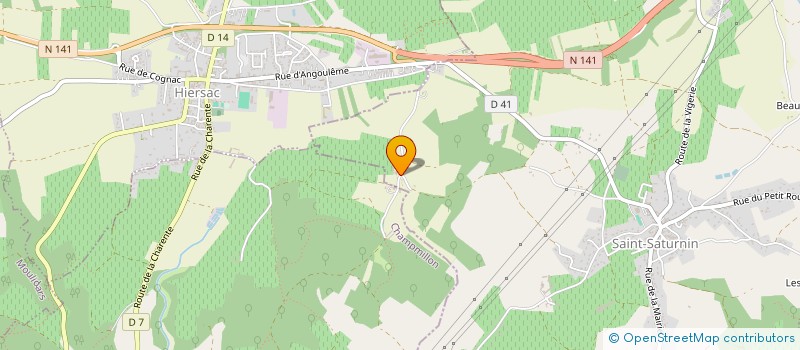localisation de l'entreprise SCI AUXANE à SAINT-SATURNIN