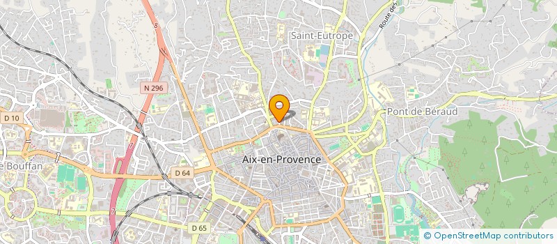 localisation de l'entreprise SCI AUXIA à AIX-EN-PROVENCE