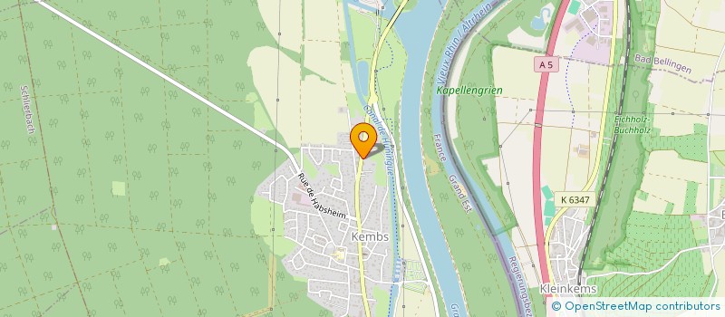 localisation de l'entreprise SCI AUXIBY  KEMBS