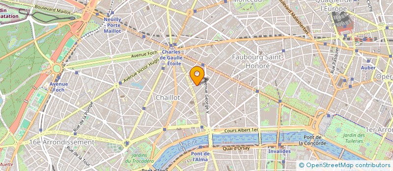 localisation de l'entreprise SCI AUXIMO  PARIS