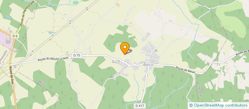 localisation de l'entreprise SCI AUYE  BELUS
