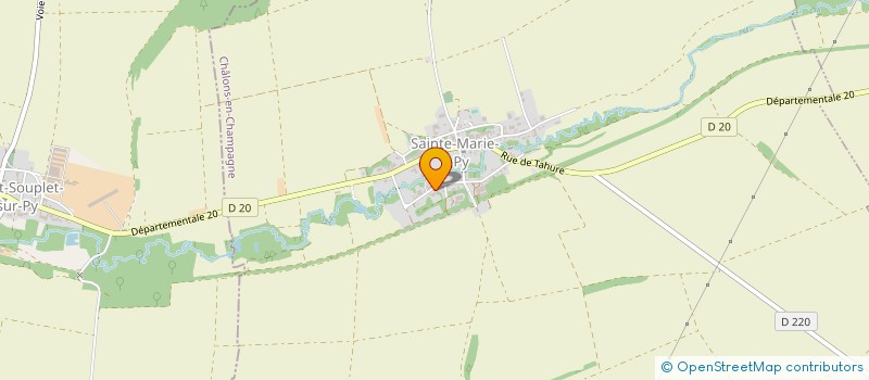 localisation de l'entreprise SCI AUZON  LA CHEPPE