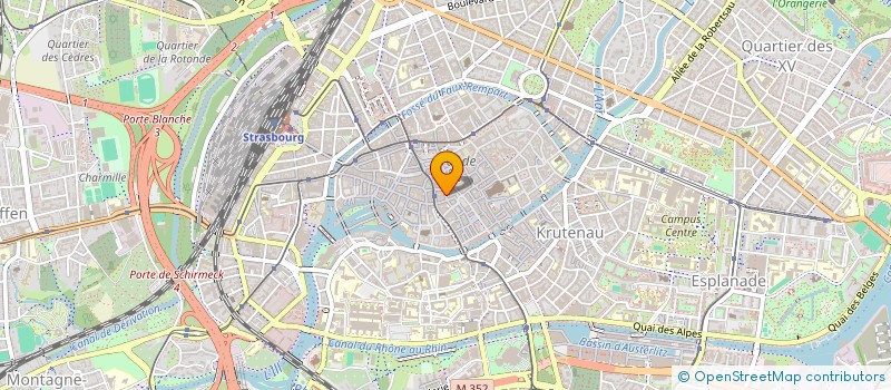 localisation de l'entreprise SCI AV DU PARC  STRASBOURG