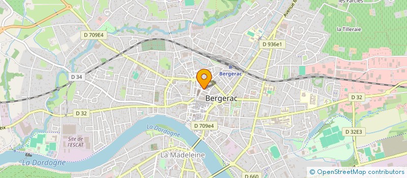 localisation de l'entreprise SCI AV'NIR à BERGERAC