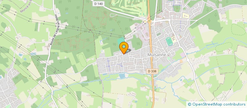 localisation de l'entreprise SCI AV PIERRE PIFFAULT  ARNAGE