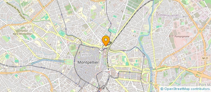 localisation de l'entreprise SCI AV VILLENEUVE D ANGOULEME URBAT à MONTPELLIER