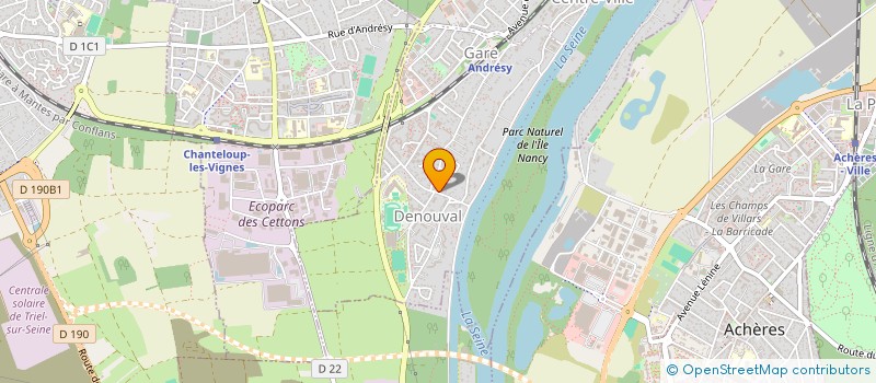 localisation de l'entreprise SCI AVA  ANDRESY