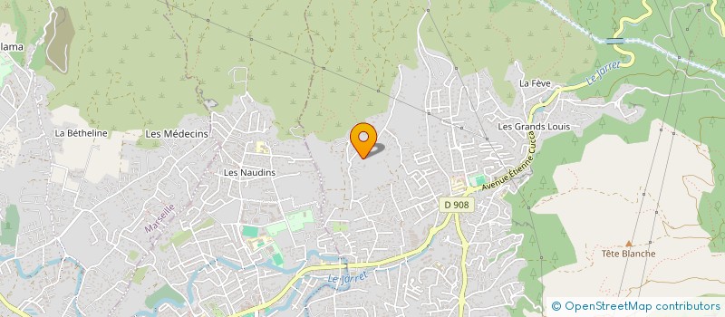 localisation de l'entreprise SCI. AVA  ALLAUCH