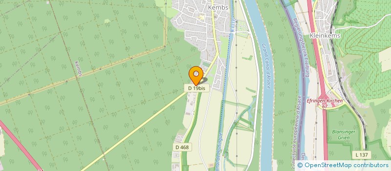 localisation de l'entreprise SCI AVA  KEMBS