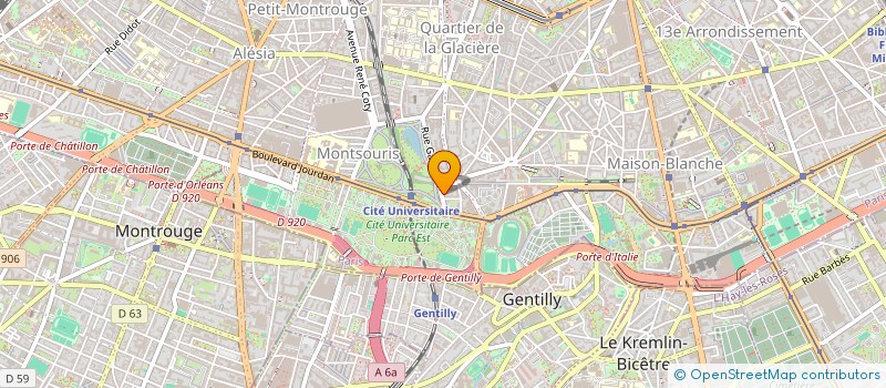 localisation de l'entreprise SCI AVA  PARIS