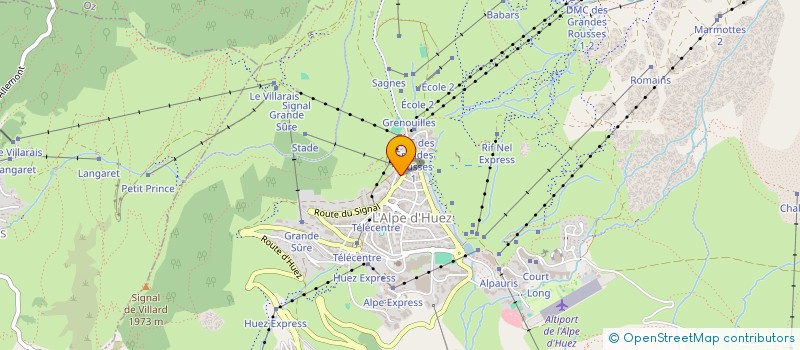 localisation de l'entreprise SCI AVAH  HUEZ