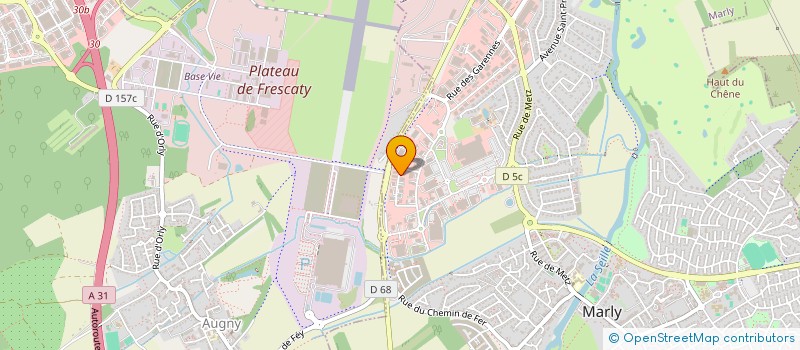 localisation de l'entreprise SCI AVAIMMO à MARLY