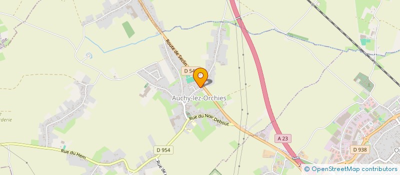 localisation de l'entreprise SCI AVALONE  AUCHY-LEZ-ORCHIES