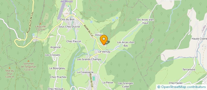 localisation de l'entreprise SCI AVALONE  HABERE-POCHE