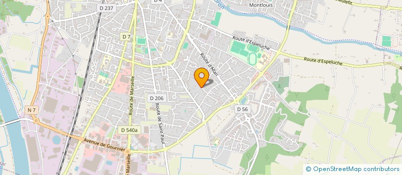 localisation de l'entreprise SCI AVANATHEO à MONTELIMAR