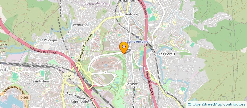 localisation de l'entreprise SCI AVAX à MARSEILLE