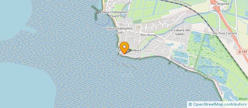 localisation de l'entreprise SCI AVC  CHATELAILLON-PLAGE