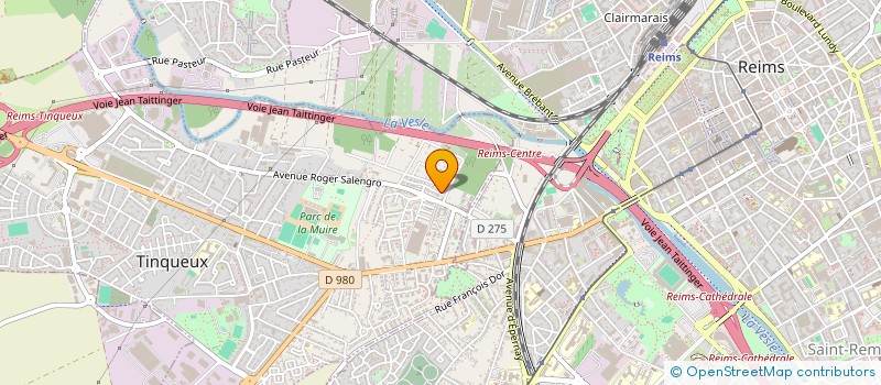 localisation de l'entreprise SCI AVCI  BETHENY